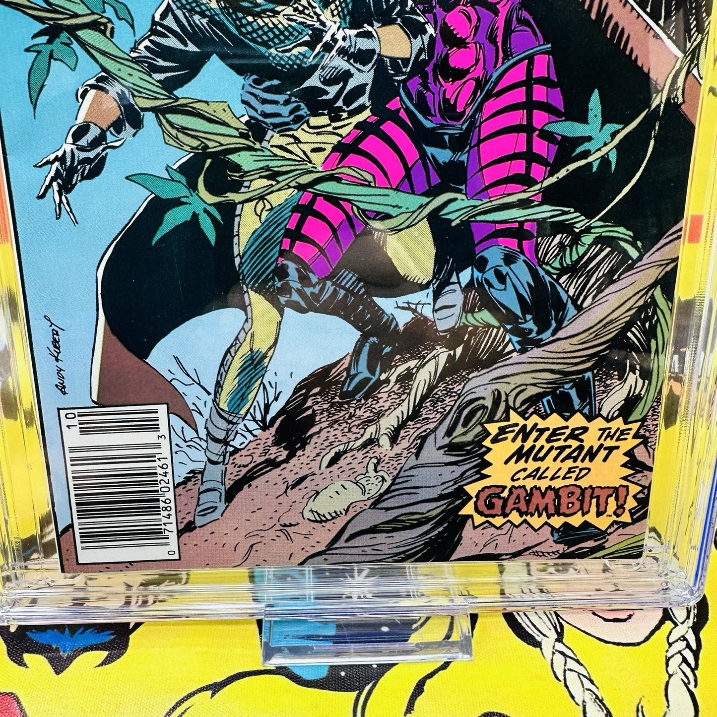 Uncanny X-Men 266 CGC 9.8 Newsstand 1st Full Appearance of Gambit 1990 white