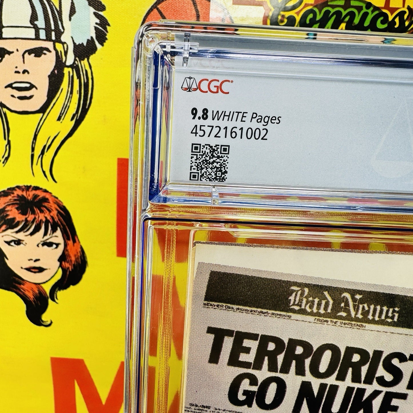 Uncanny X-Men 266 CGC 9.8 Newsstand 1st Full Appearance of Gambit 1990 white