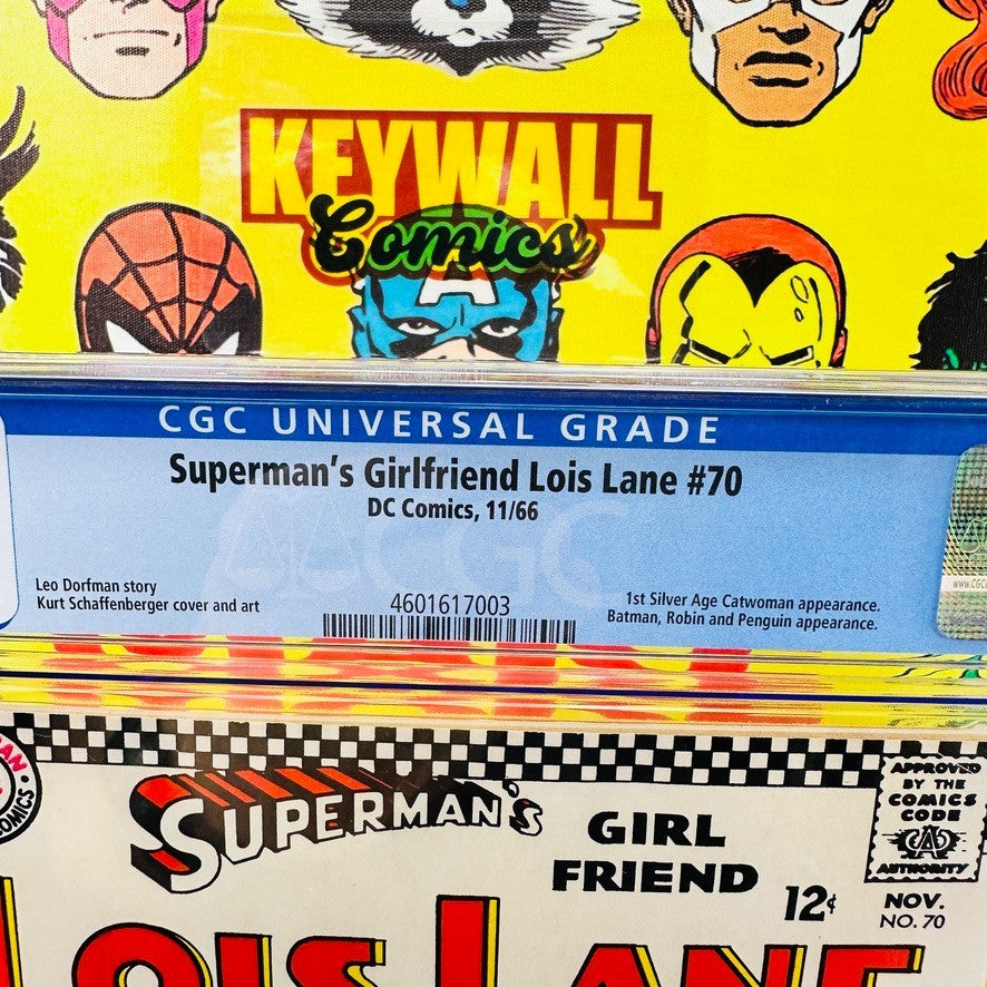 Superman's Girlfriend Lois Lane #70 CGC 7.5 1st Silver age Catwoman 1966