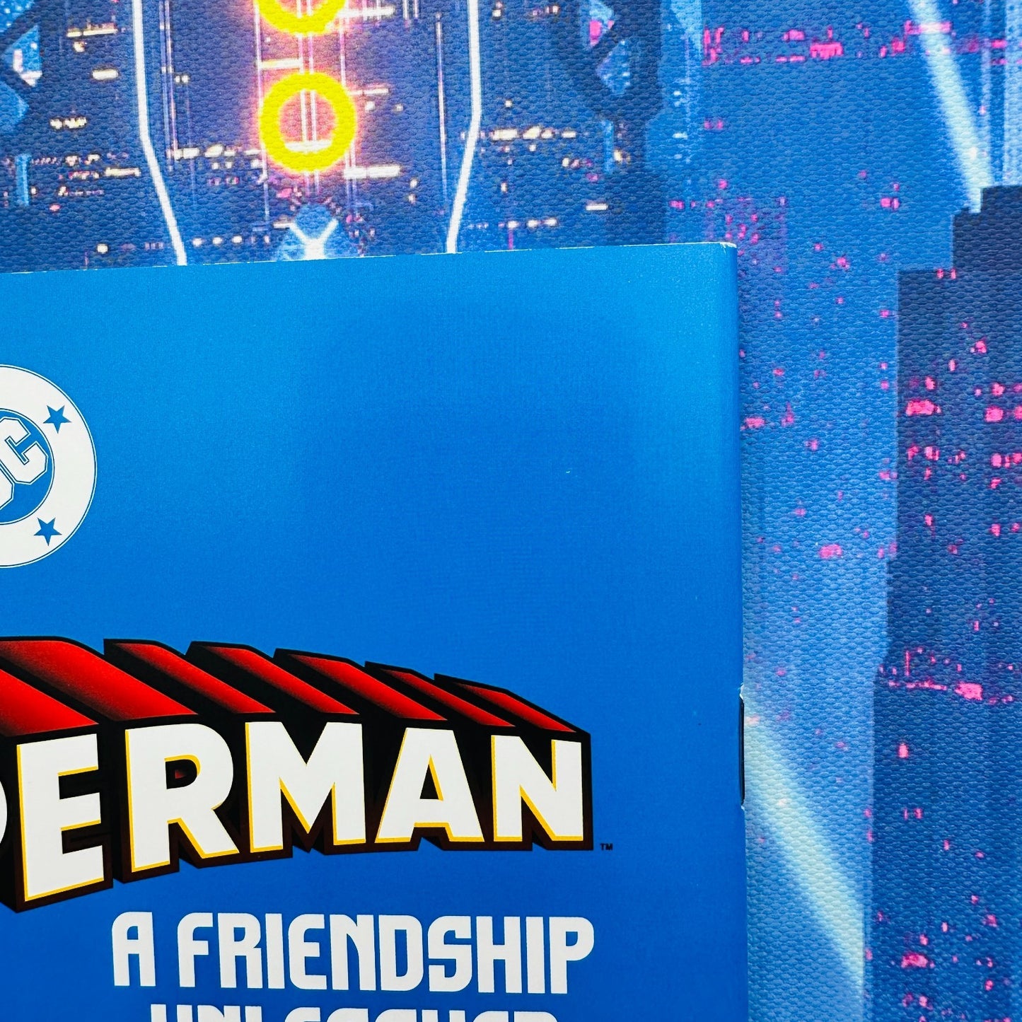 SuperMan #1 A Friendship Unleashed Milk-Bone Variant Exclusive Promo
