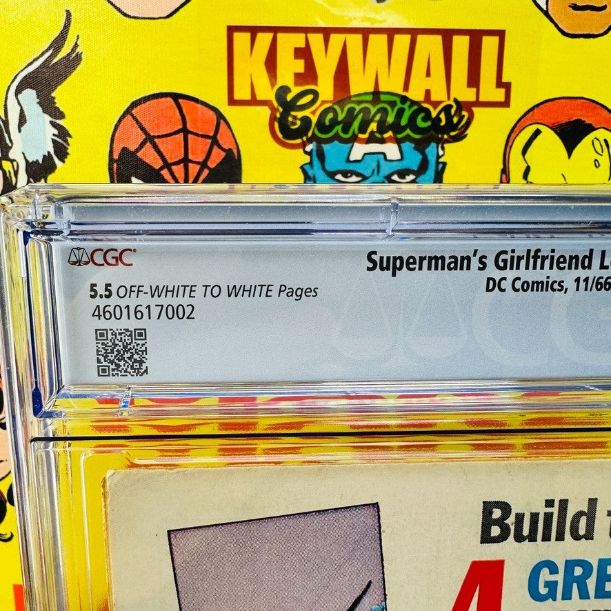 Superman's Girlfriend Lois Lane #70 CGC 5.5 1st Silver age Catwoman 1966