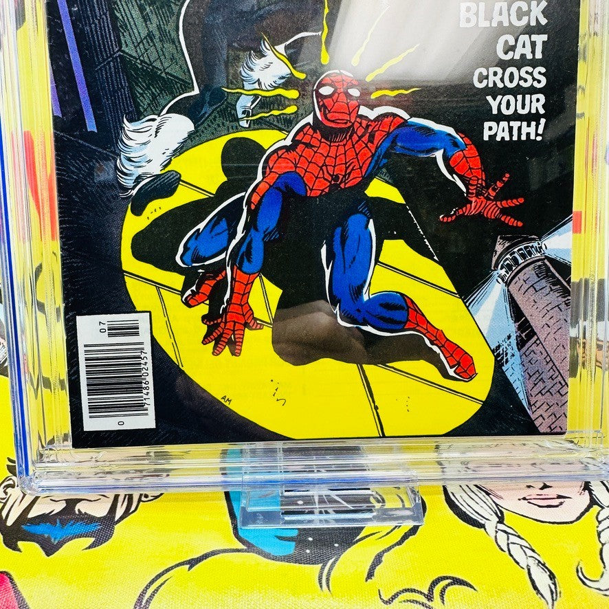 Amazing Spider-Man #194 CGC 8.5 Newsstand 1st app of the Black Cat! 1979 White