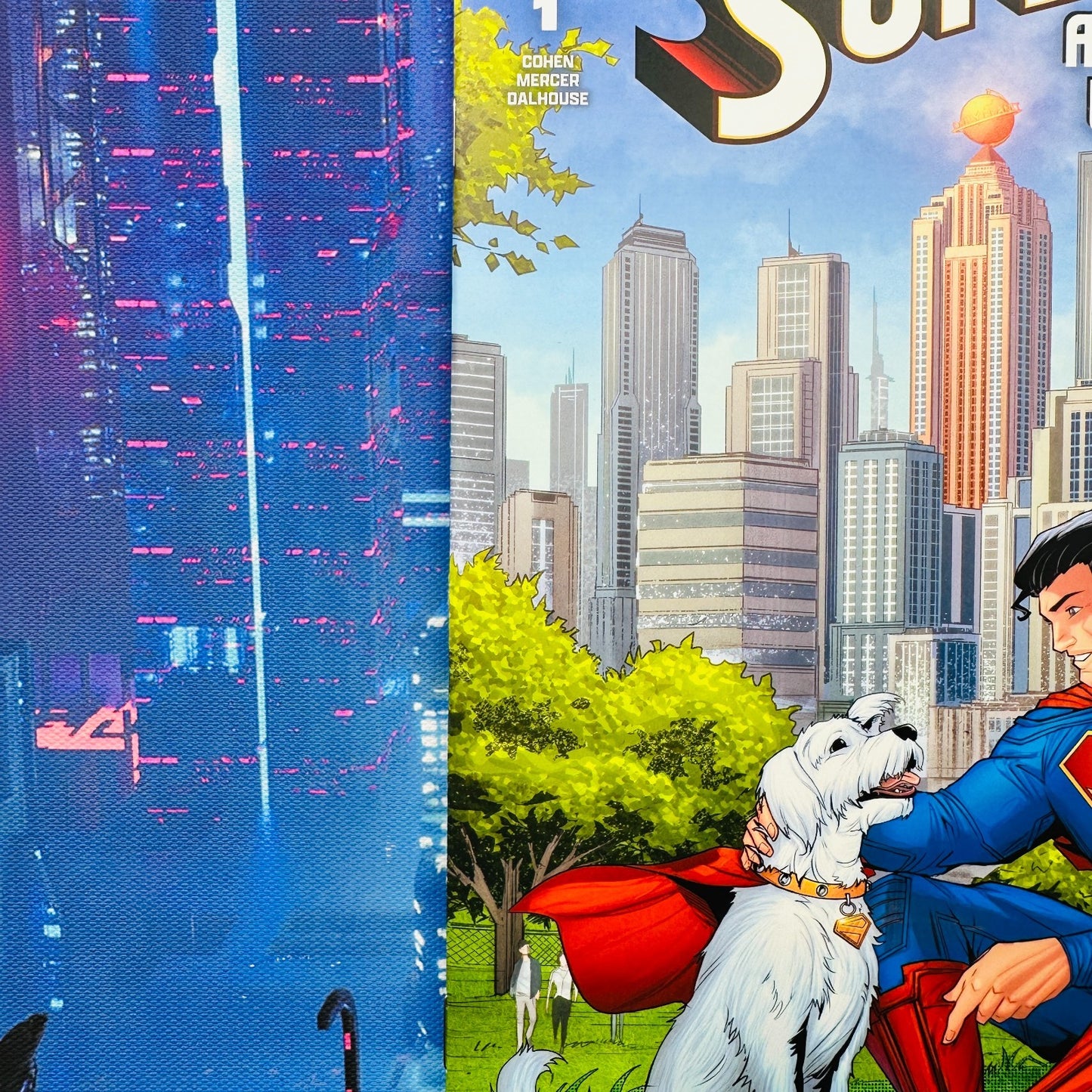 SuperMan #1 A Friendship Unleashed Milk-Bone Variant Exclusive Promo