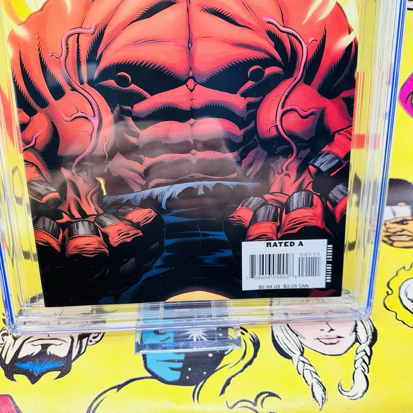 Hulk #1 CGC 9.8 1st appearance of the Red Hulk 2008 MCU THUNDERBOLTS