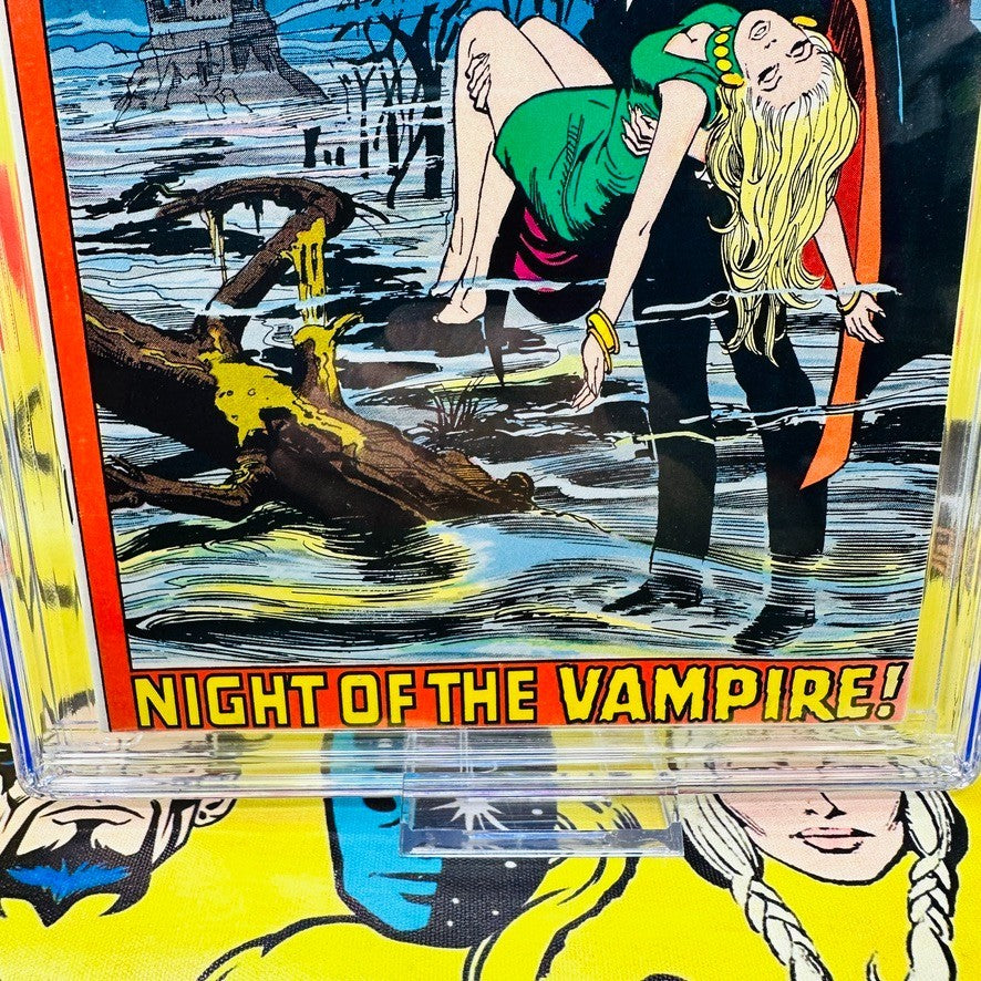 TOMB OF DRACULA #1 CGC 7.5 Conserved White pages 1972 1st appearance of Dracula