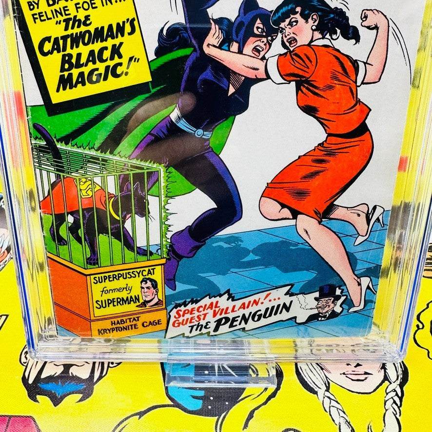 Superman's Girlfriend Lois Lane #70 CGC 5.5 1st Silver age Catwoman 1966