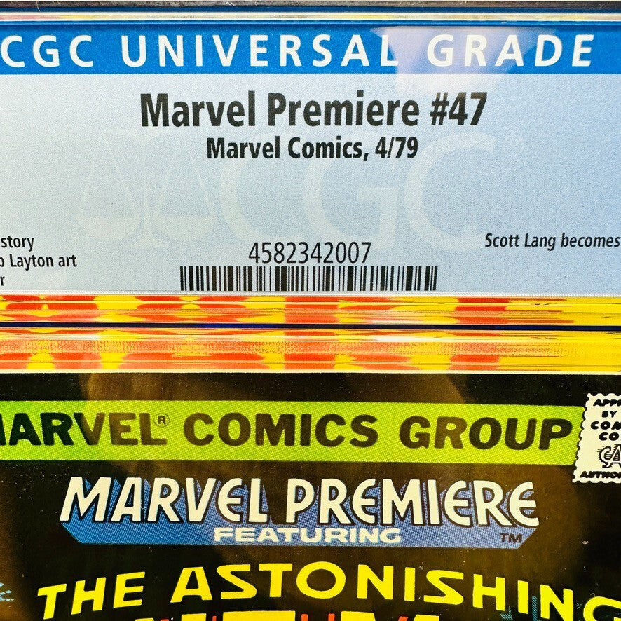 MARVEL PREMIERE #47 CGC 9.6 WHITE PAGES NEW ANT-MAN SCOTT LANG 1ST APPEARANCE