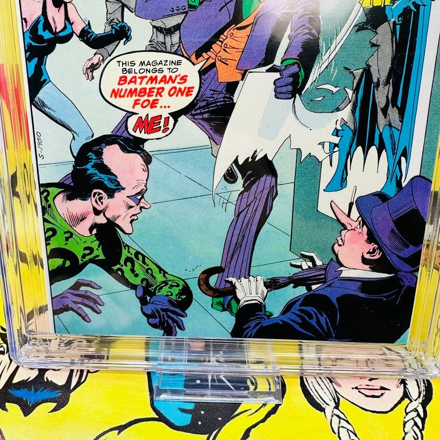 The Joker #1 CGC 9.8 1st Solo Series Batman Catwoman White Pages DC 1975