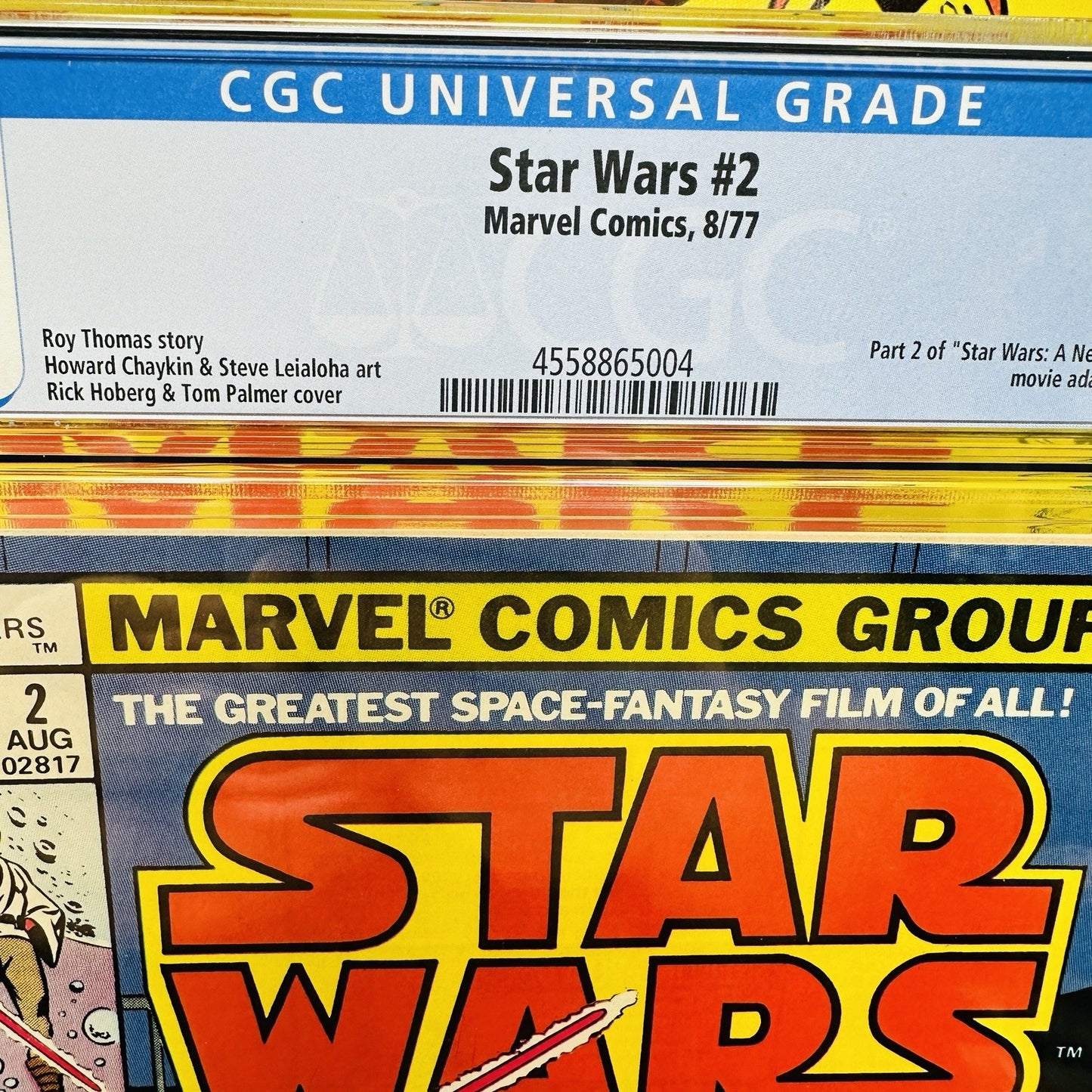 Star Wars #2 CGC 9.4 White Pages, 1st App Han Solo, Obi-Wan Kenobi Chewbacca