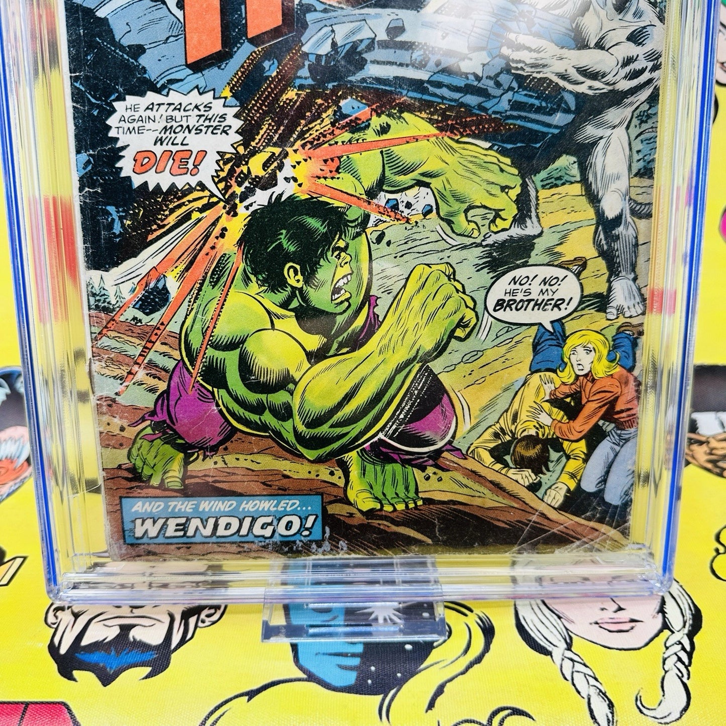 Incredible Hulk #180 CGC 1.0 Mark Jewelers Missing stamp 1st Wolverine White