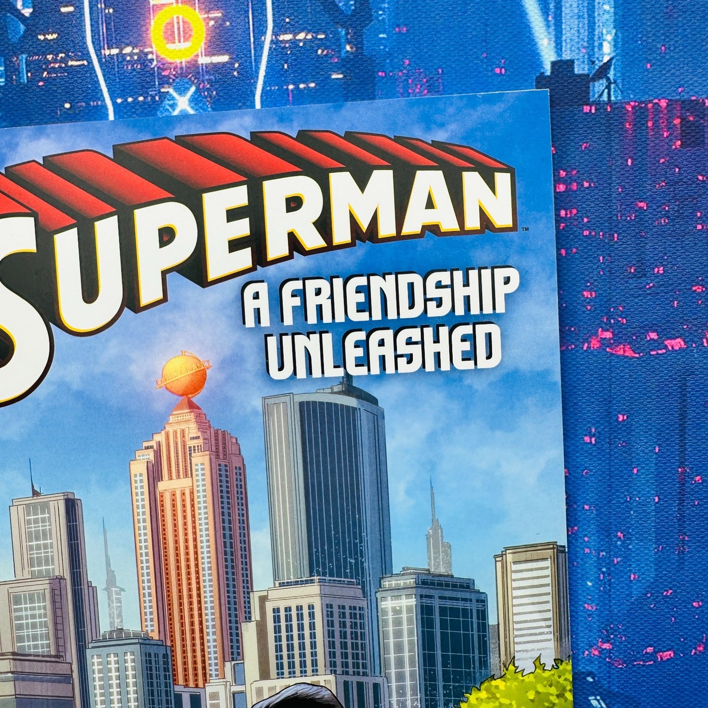 SuperMan #1 A Friendship Unleashed Milk-Bone Variant Exclusive Promo