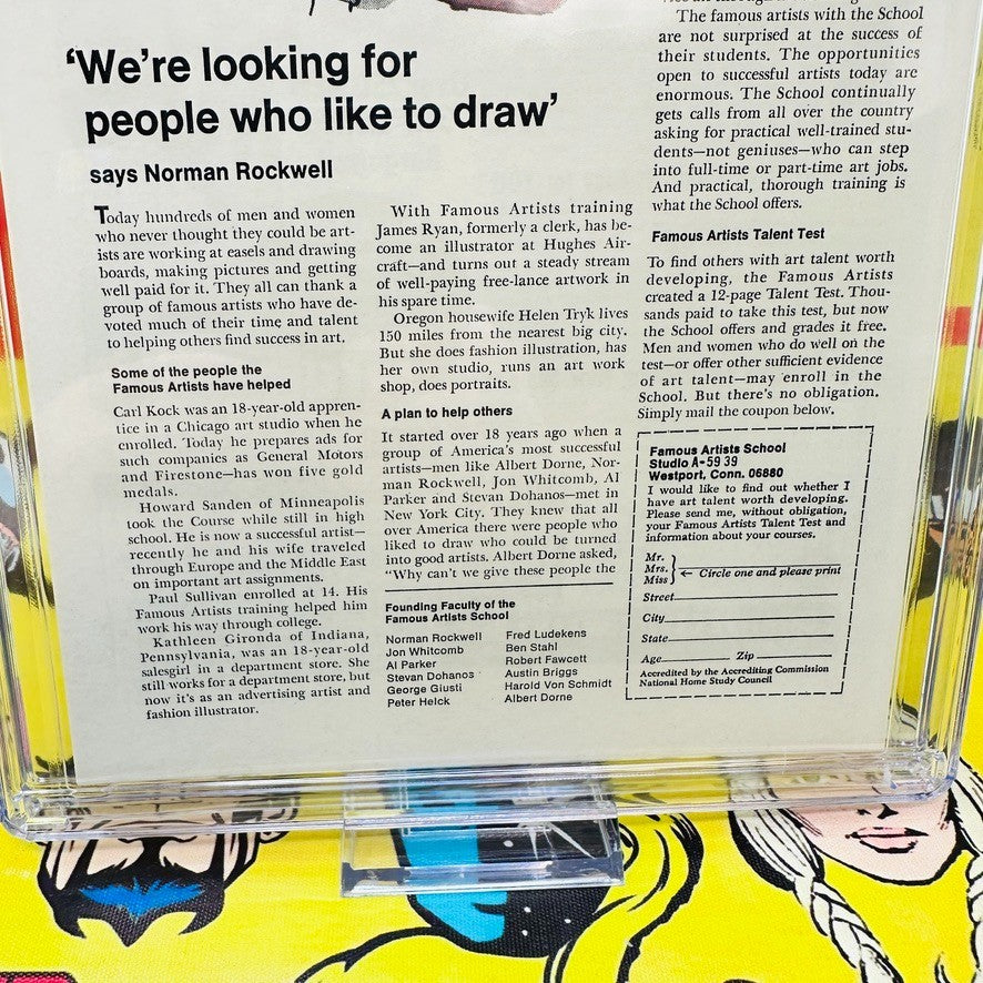 Avengers #58 CGC 9.4 White Pages Origin of Vision Joins Team 1968 looks nicer