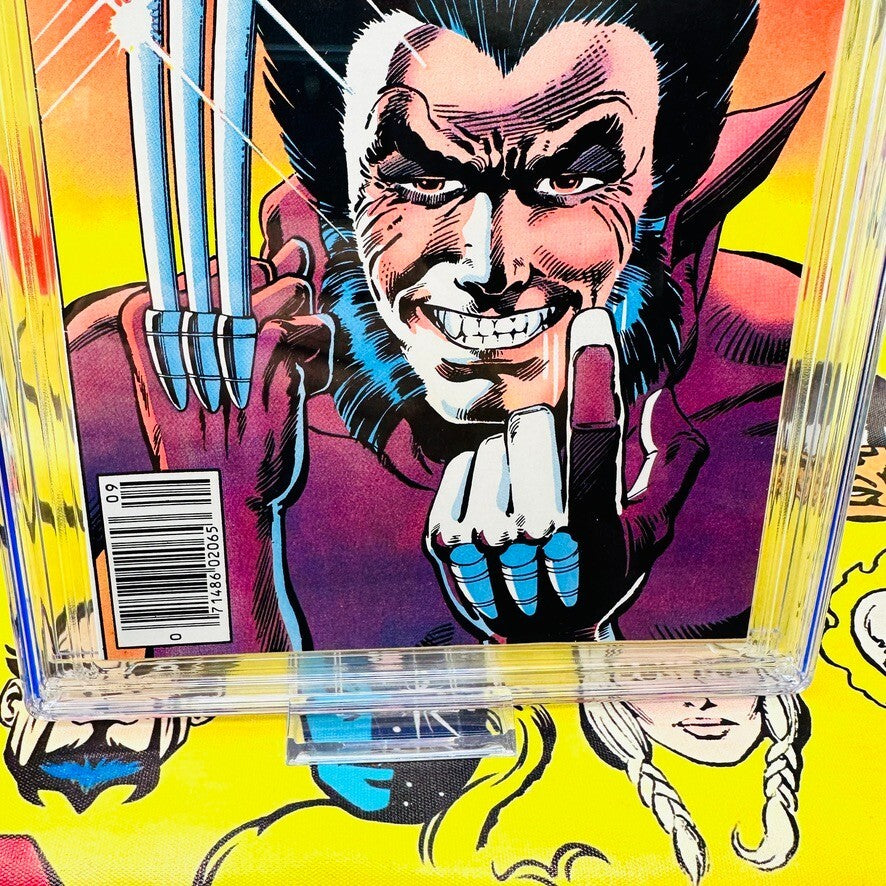 Wolverine Limited Series #1 CGC 9.6 Newsstand Iconic Frank Miller Cover Art 1982