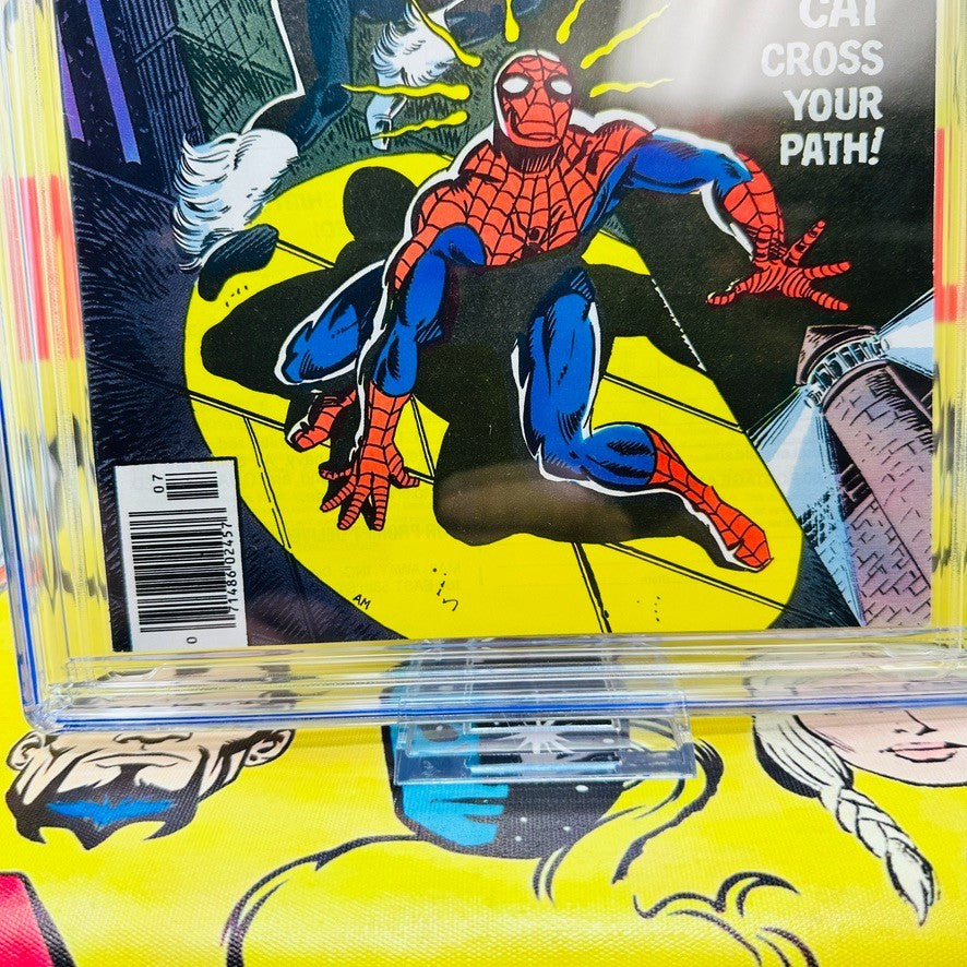 Amazing Spider-Man #194 CGC 9.0 1ST BLACK CAT NEWSSTAND EDITION WHITE PAGES