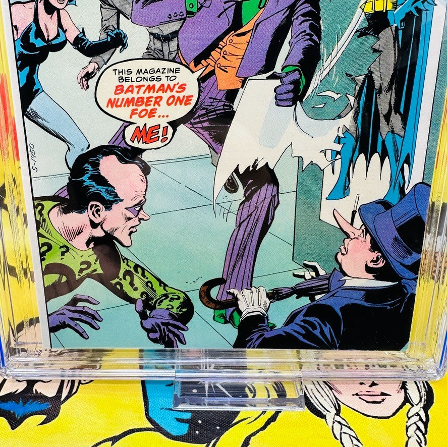 The Joker #1 CGC 7.0 1st Joker in Solo Series Batman 1975 White Pages DC KEY