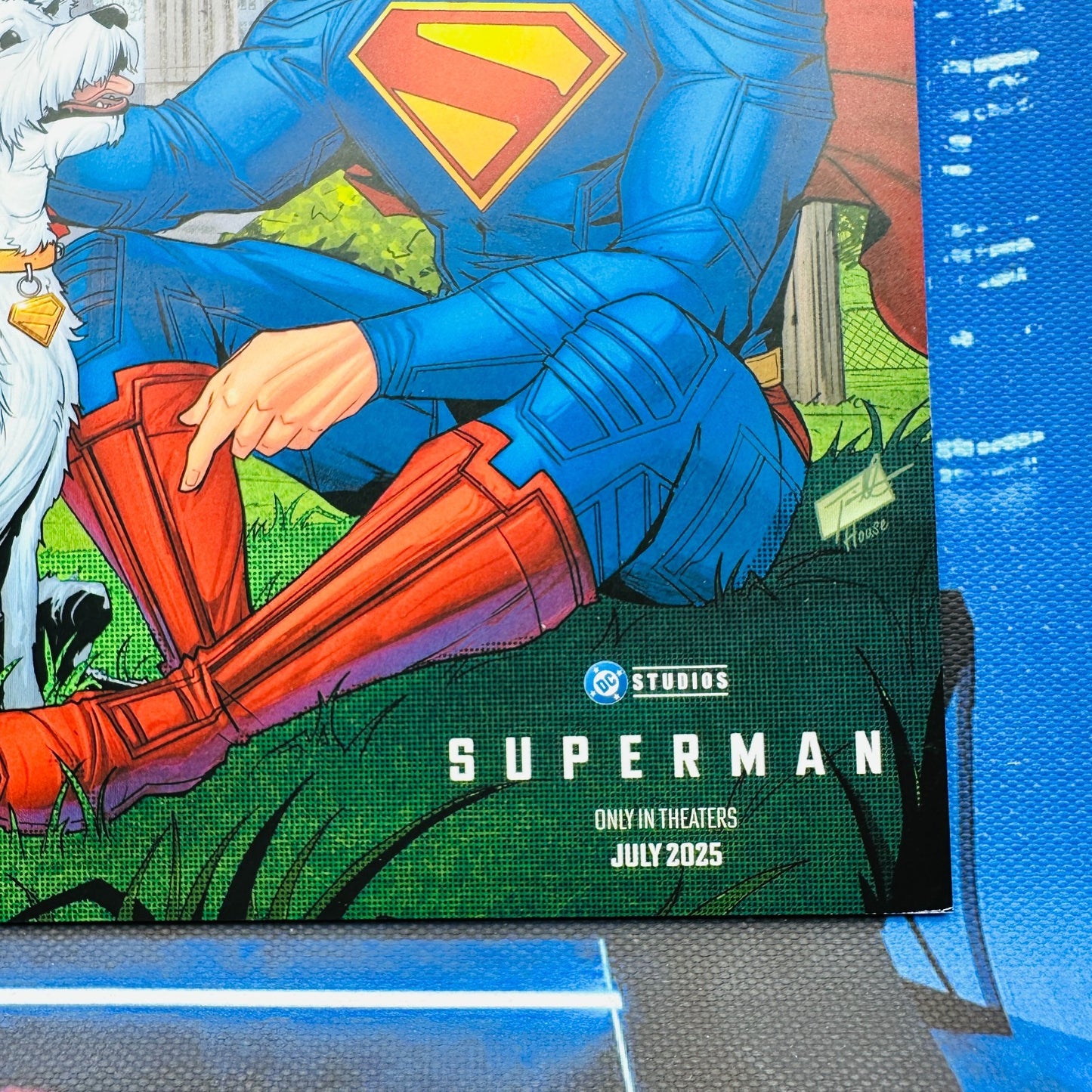 SuperMan #1 A Friendship Unleashed Milk-Bone Variant Exclusive Promo