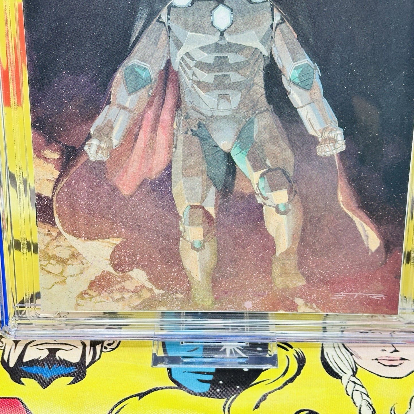 Infamous Iron Man #1 CGC 9.4 Ribic Variant Dr Doom 2016 Marvel 1:25