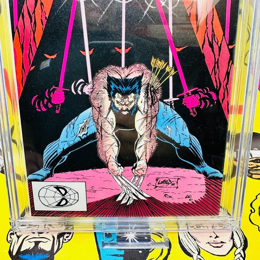 Wolverine #8 CGC 9.2 Marvel 1989 Comics Comic Book Hulk App White Pages