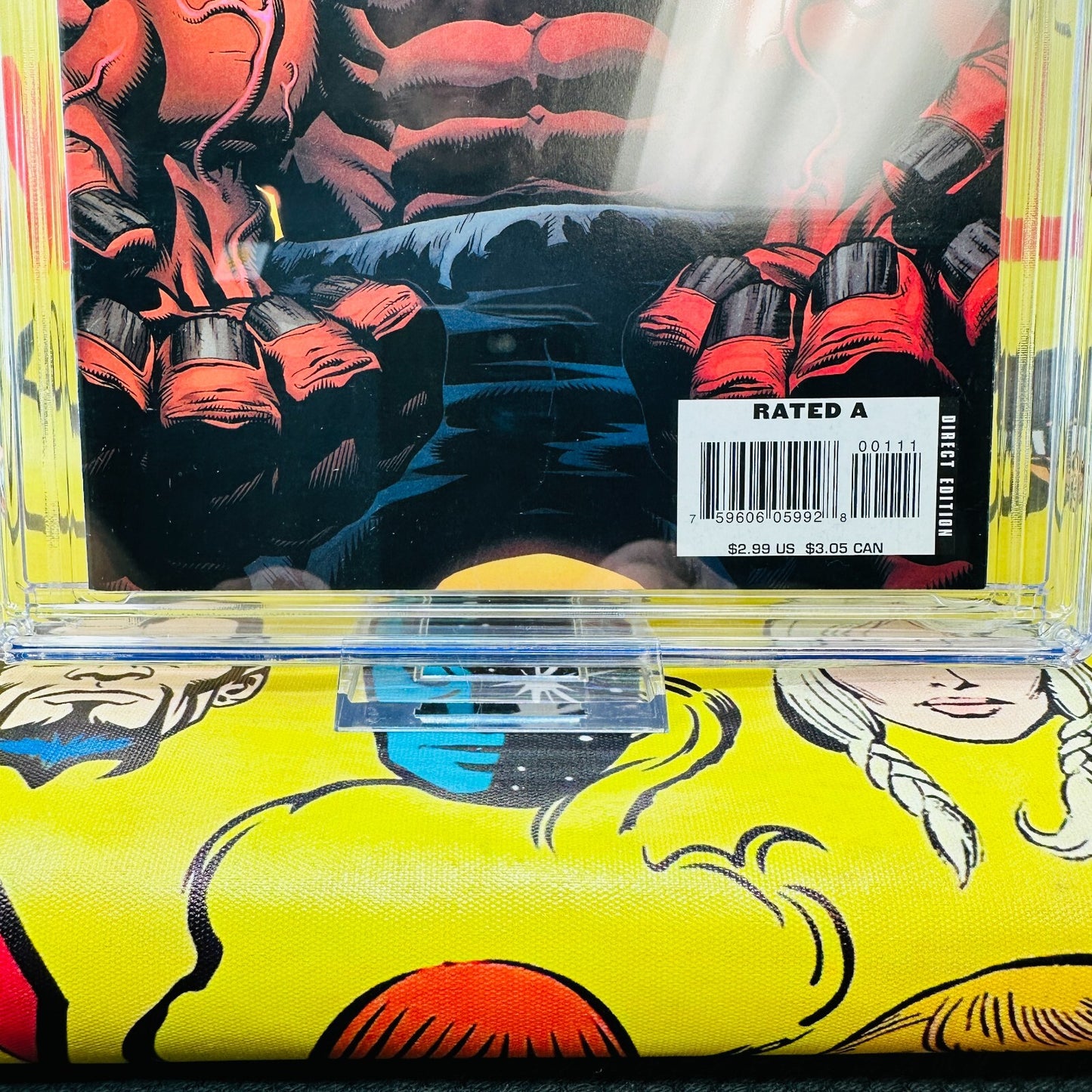 Hulk #1 CGC 9.6 1st Appearance of Red Hulk 2008 Jeph Loeb Marvel Comics