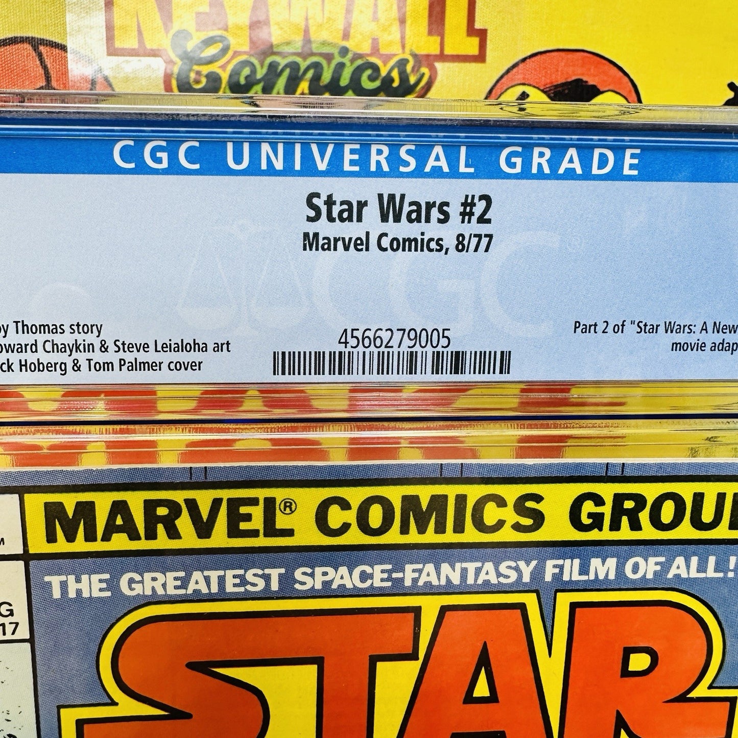 Star Wars #2 CGC 9.4 White Pages, 1st App Han Solo, Obi-Wan Kenobi & Chewbacca