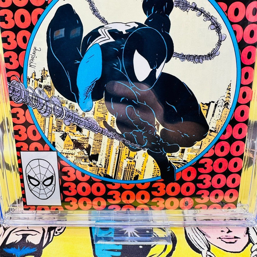 Amazing Spider-Man #300 CGC 9.8 White Pages 1st App Venom 1988
