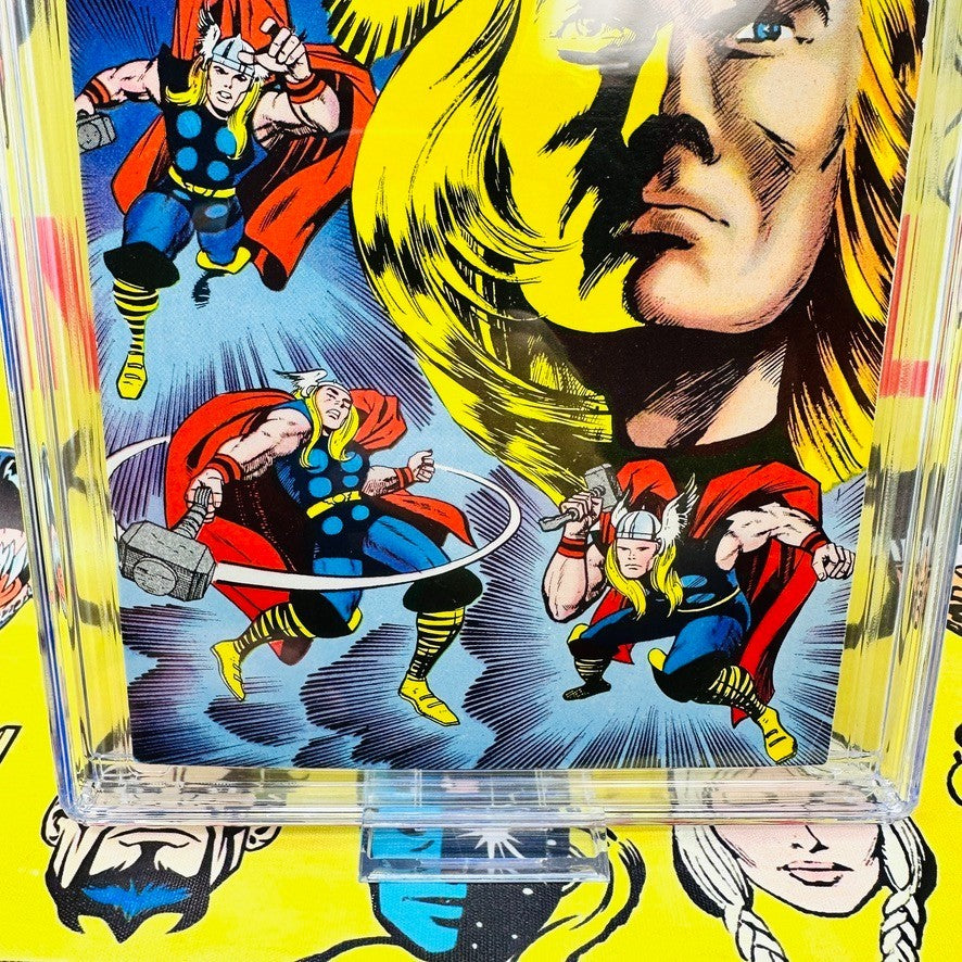 Thor #158 Marvel Comics 1968 CGC 7.5 Origin of Thor retold White Pages