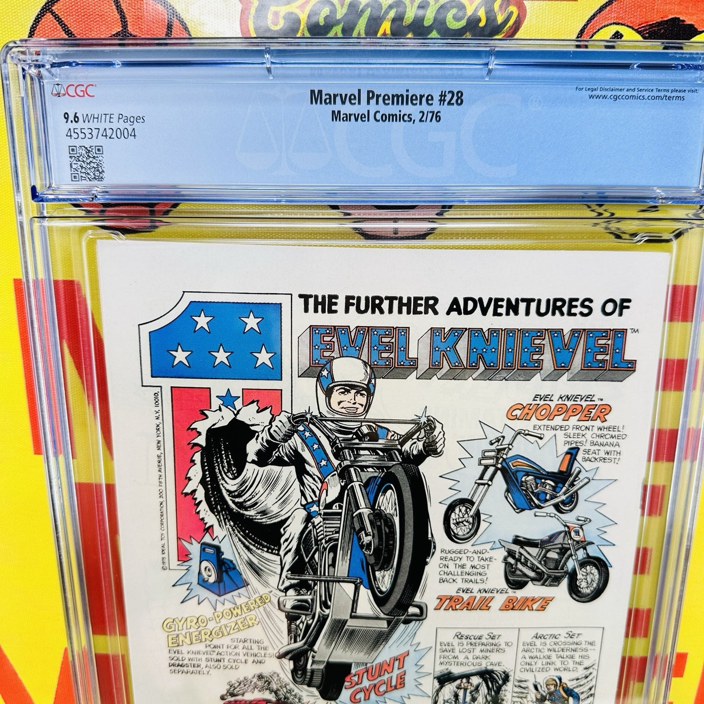 Marvel Premiere #28 CGC 9.6 White Pages Legion of Monsters App Marvel 1976