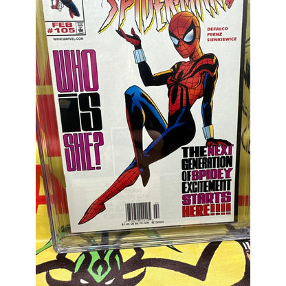 What If #105 CGC 9,0 First Appearance Of Mayday Parker Spider-girl 1998