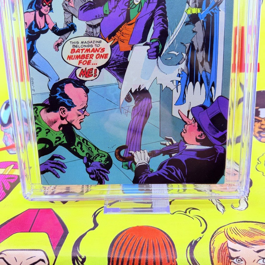 The Joker #1 CGC 9.8 White Pages 1975 DC Comics 1st Solo Joker Series Batman Foe