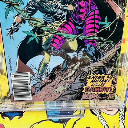 Uncanny X-Men 266 CGC 9.8 Newsstand 1st Full Appearance of Gambit  1990 white
