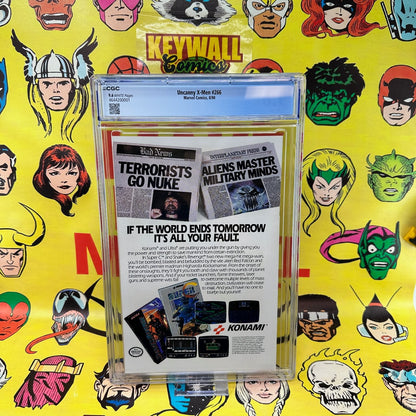 Uncanny X-Men #266 CGC 9.6 White Pages 1st Gambit Marvel 1990