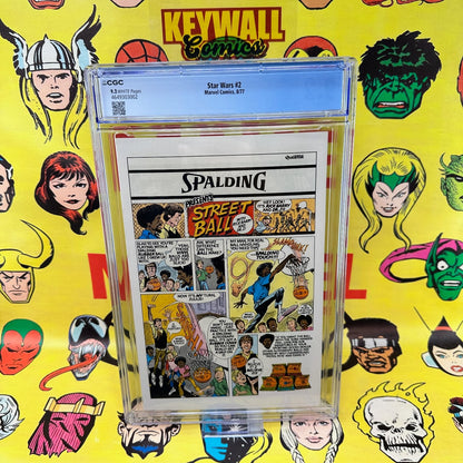 Star Wars #2 CGC 9.2 Marvel Comics 1977 Roy Thomas Art