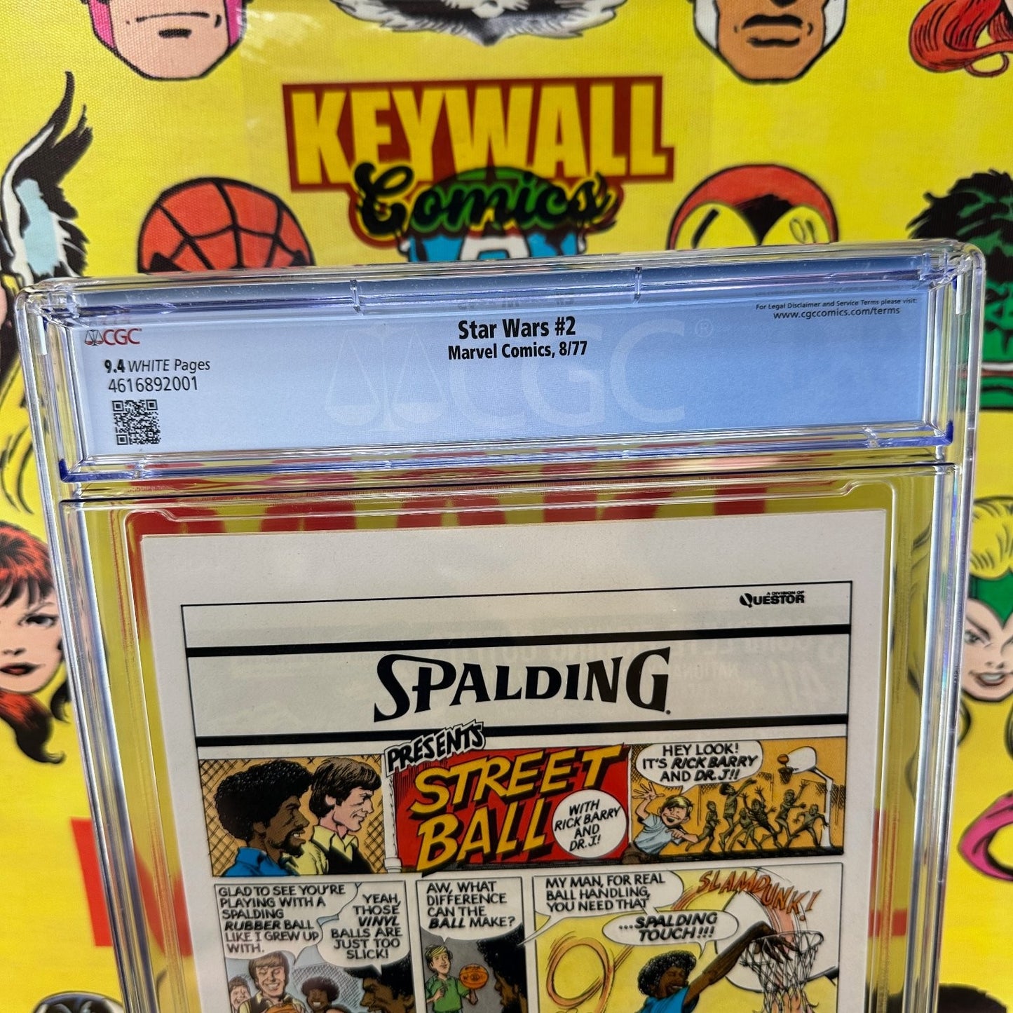 Star Wars #2 CGC 9.4 White Pages Marvel 1977 Roy Thomas Art