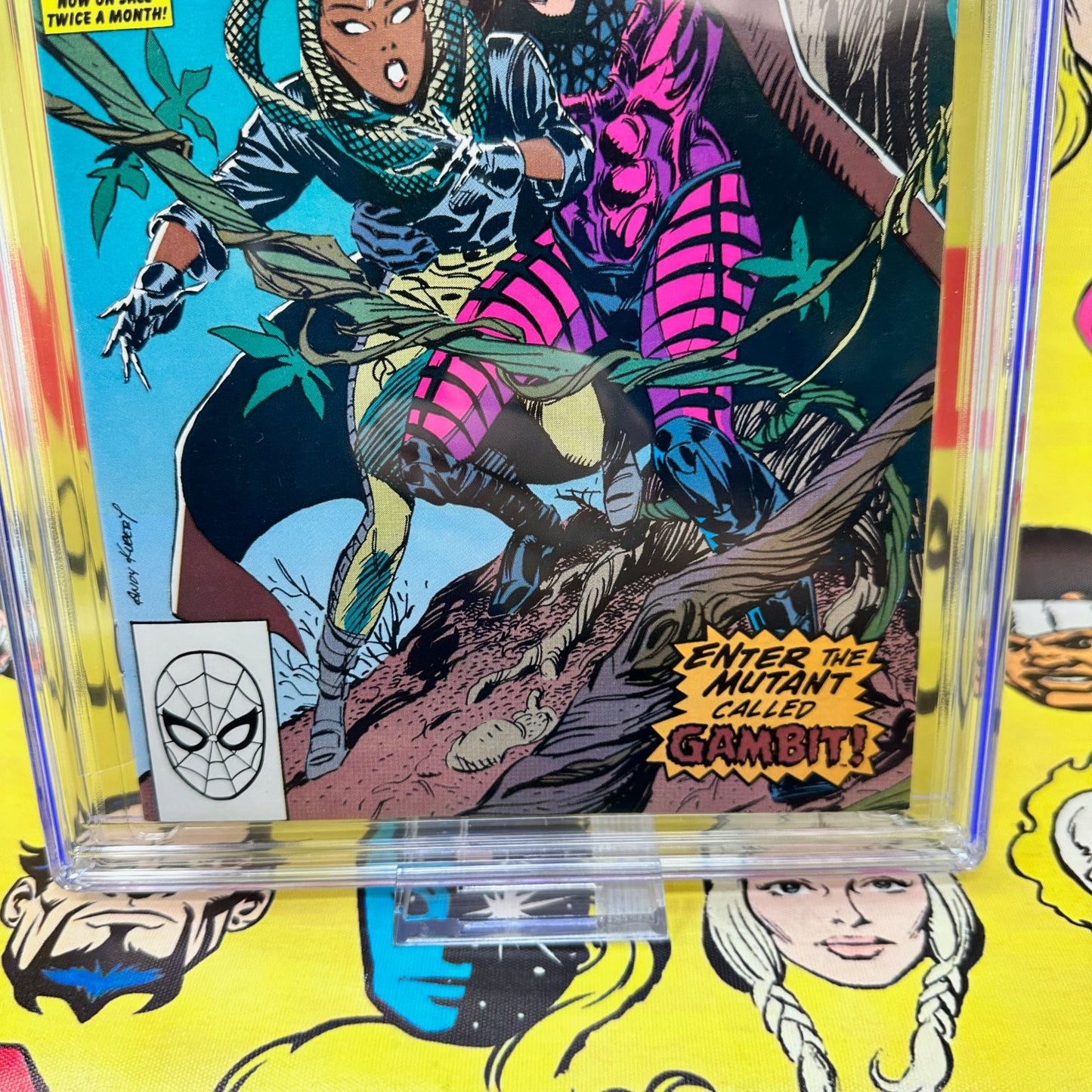 Uncanny X-Men #266 CGC 9.8 White Pages Gambit 1990 Marvel