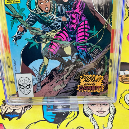 Uncanny X-Men #266 CGC 9.8 White Pages Gambit 1990 Marvel