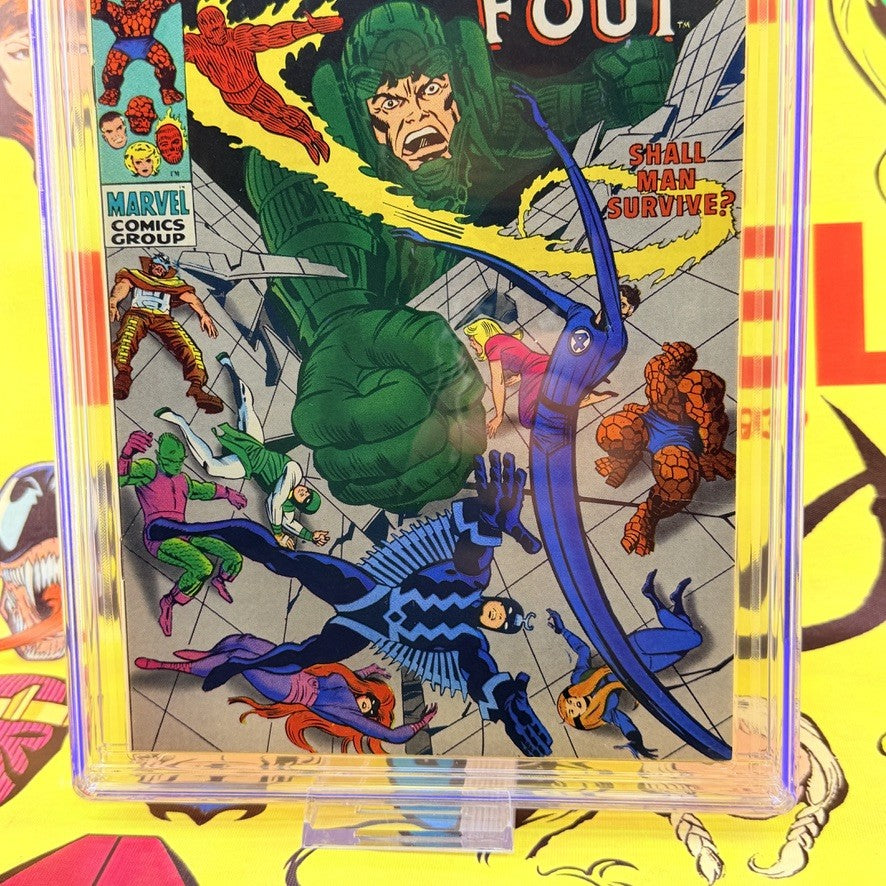 Fantastic Four #83 CGC 9.6 OW-W Pages Marvel Comics 1969 Jack Kirby Joe Sinnott