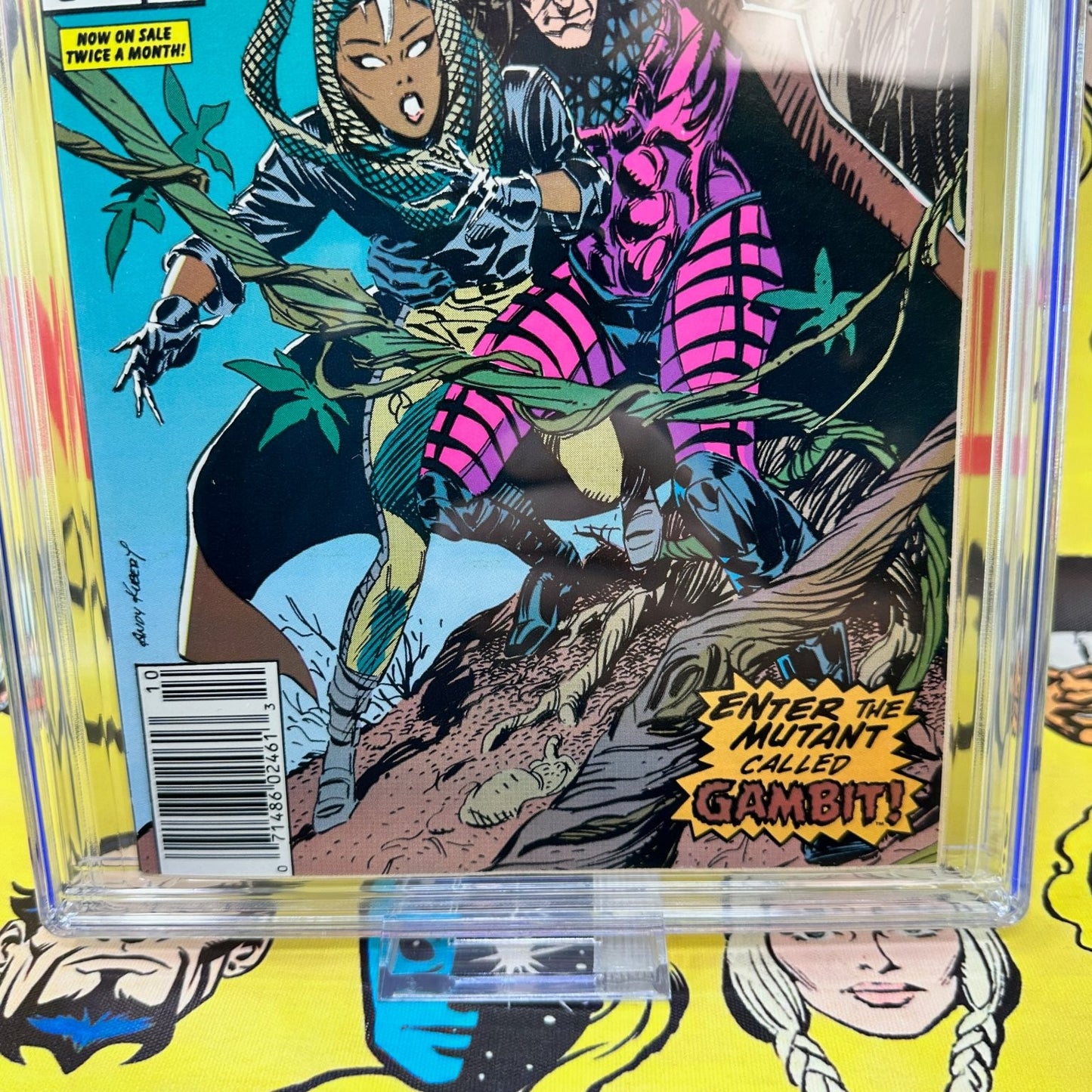 Uncanny X-Men #266 CGC 9.8 Newsstand White Pages 1st Gambit Appearance Marvel