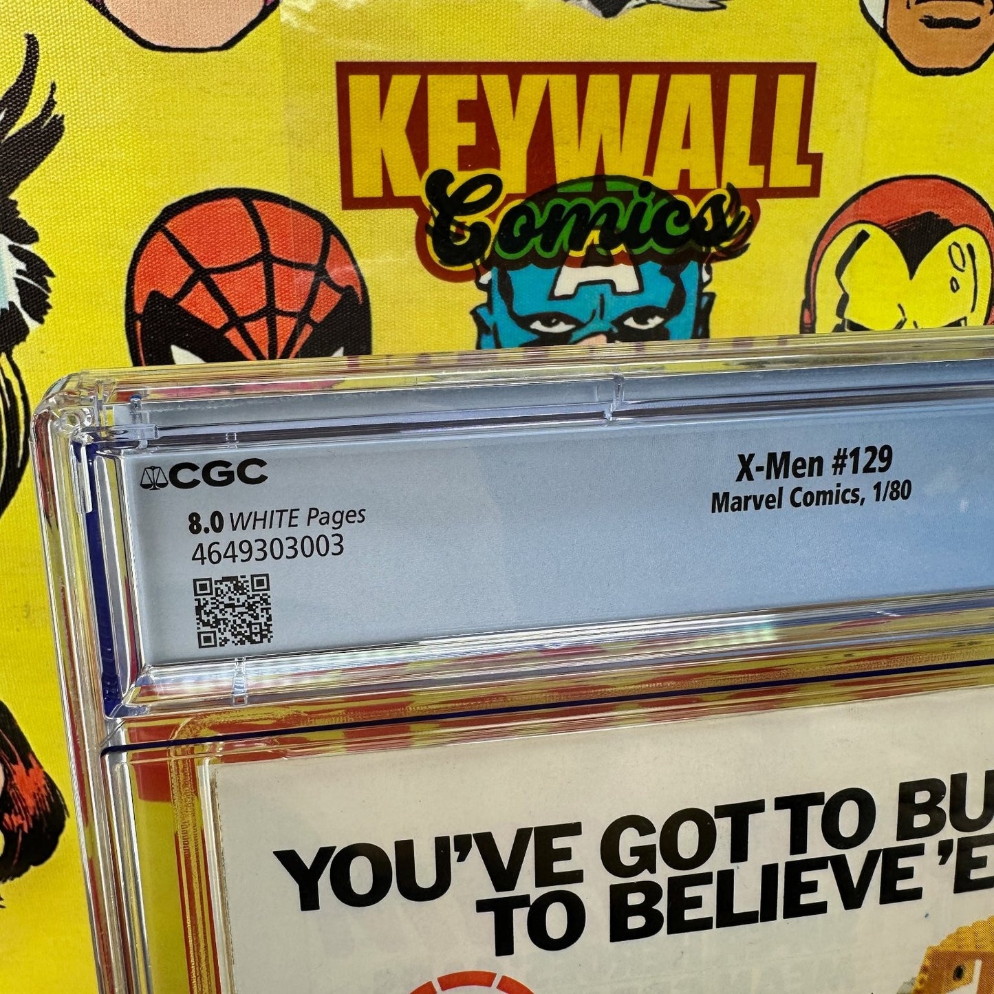 X-Men #129 CGC 8.0 White Pages 1st Kitty Pryde Marvel 1979