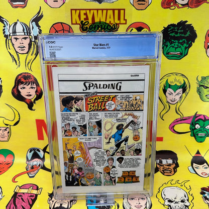 Star Wars #1 CGC 7.0 Marvel Comics 1977 Howard Chaykin Cover