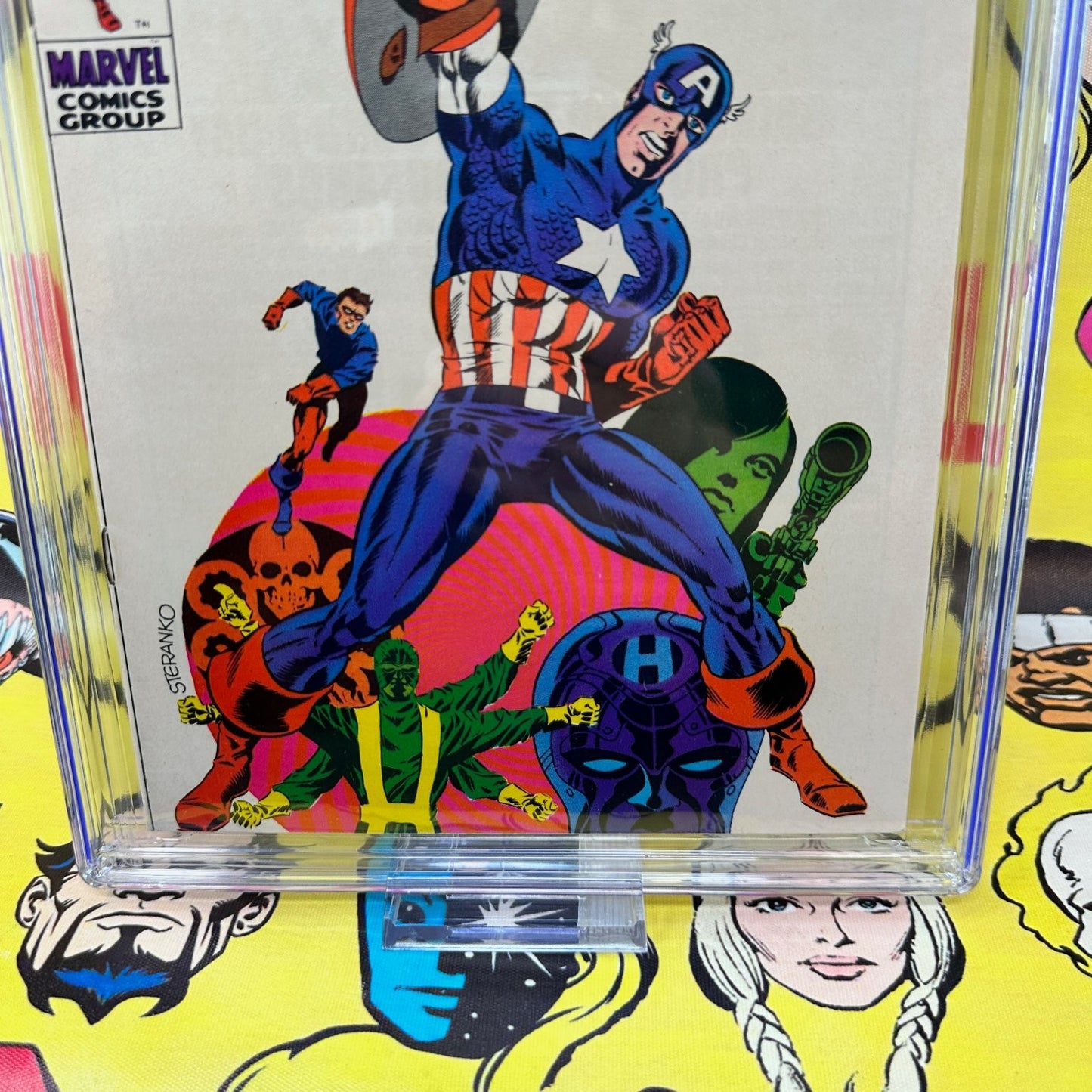 Captain America #111 CGC 9.2 White Pages Steranko Marvel 1969