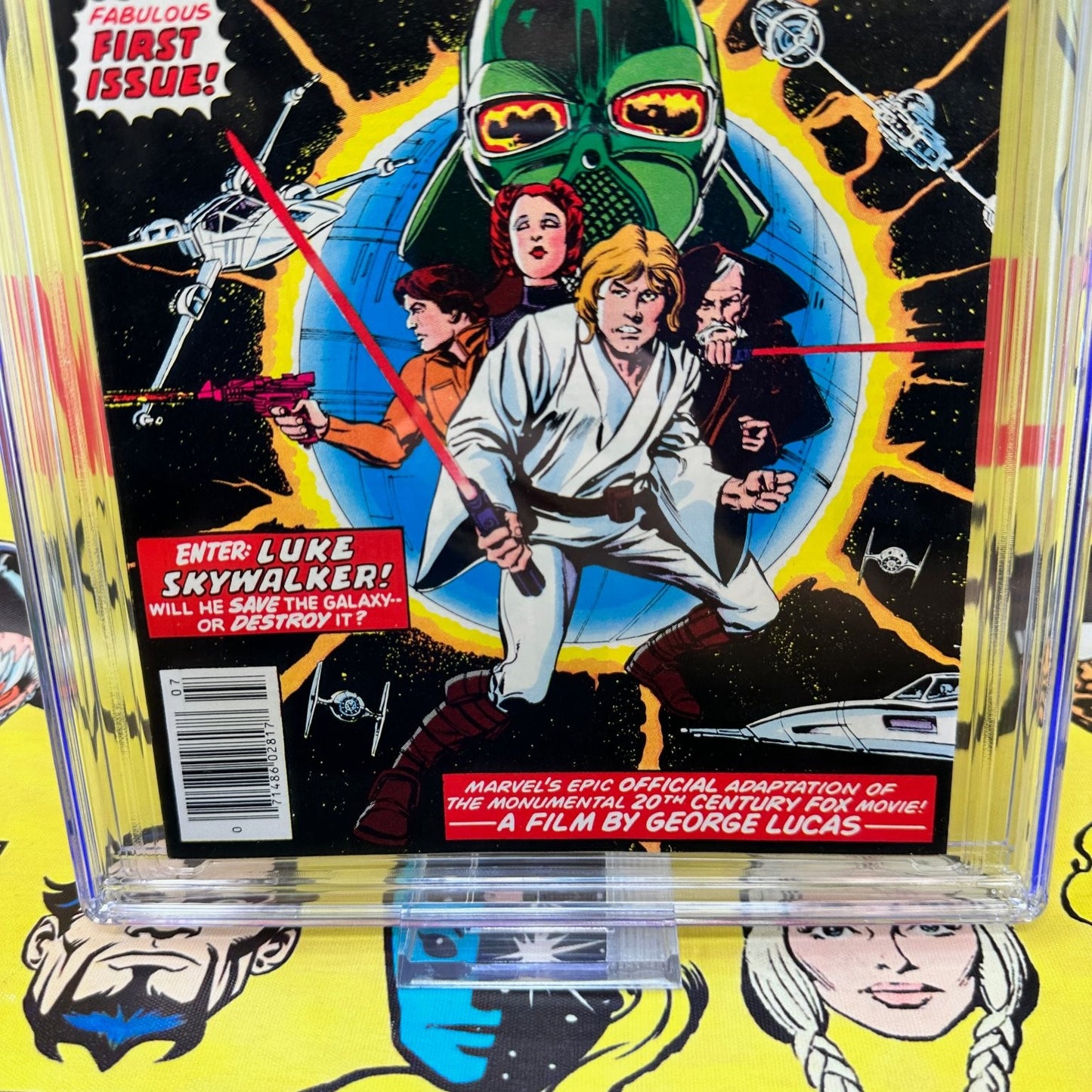 Star Wars #1 CGC 9.6 White Pages Marvel 1977 Roy Thomas Chaykin