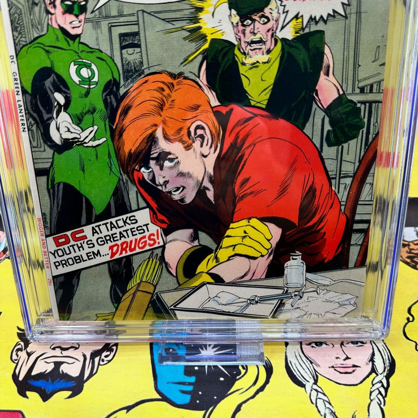 Green Lantern #85 CGC 9.0 Neal Adams Denny O'Neil 1971 DC Comics