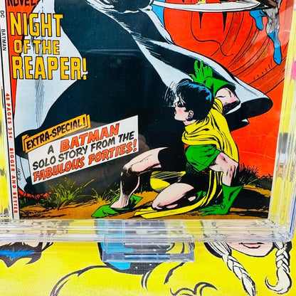 Batman #237 CGC 9.2  1st app Reaper 1971 Neal Adams cover White Pages