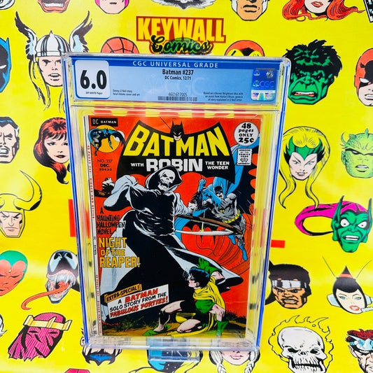 Batman #237 CGC 6.0  1st app Reaper 1971 Neal Adams cover