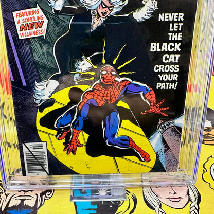 Amazing Spider-Man #194 CGC 9.4 White Pages Black Cat 1979 Marvel