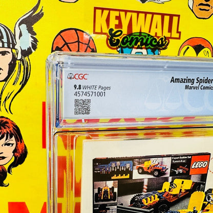 Amazing Spider-Man #212 CGC 9.8 White Pages 1981 Origin & 1st Hydro-Man