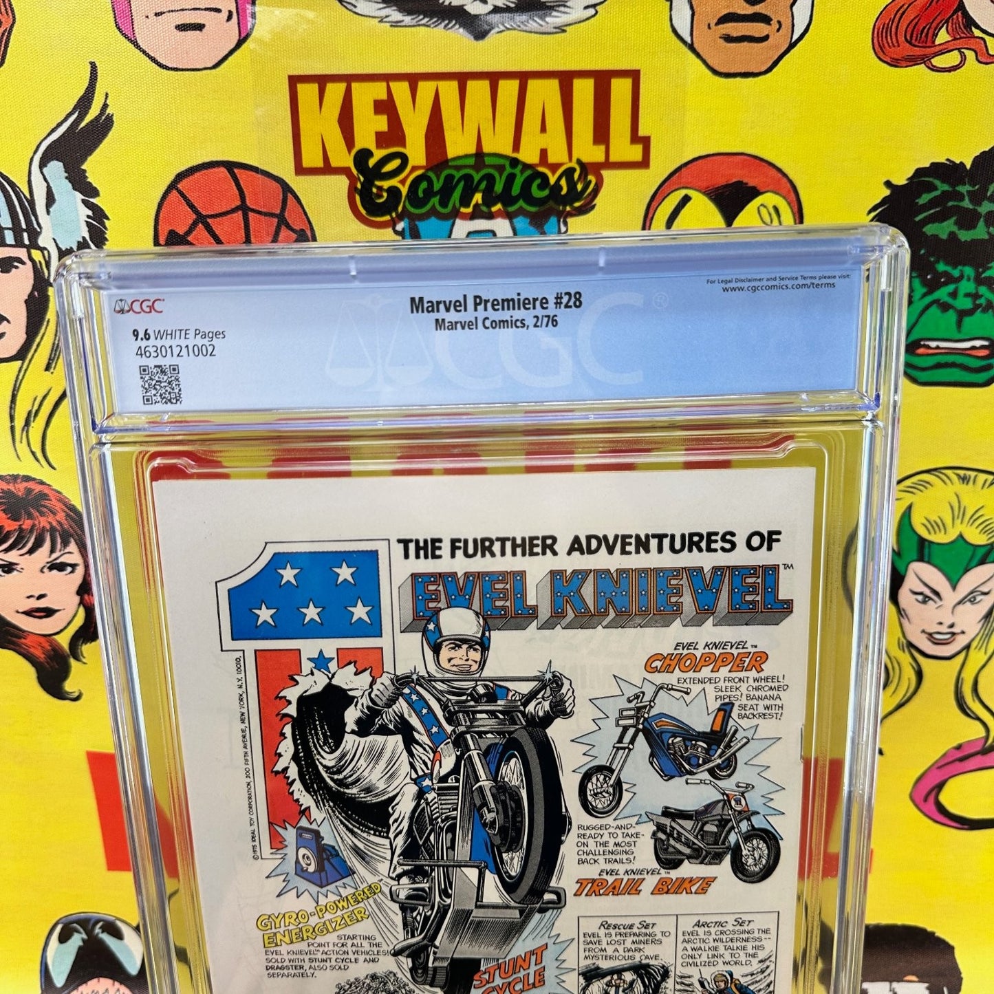 Marvel Premiere #28 CGC 9.6 White Pages Legion of Monsters 1976