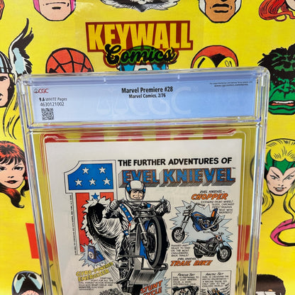 Marvel Premiere #28 CGC 9.6 White Pages Legion of Monsters 1976