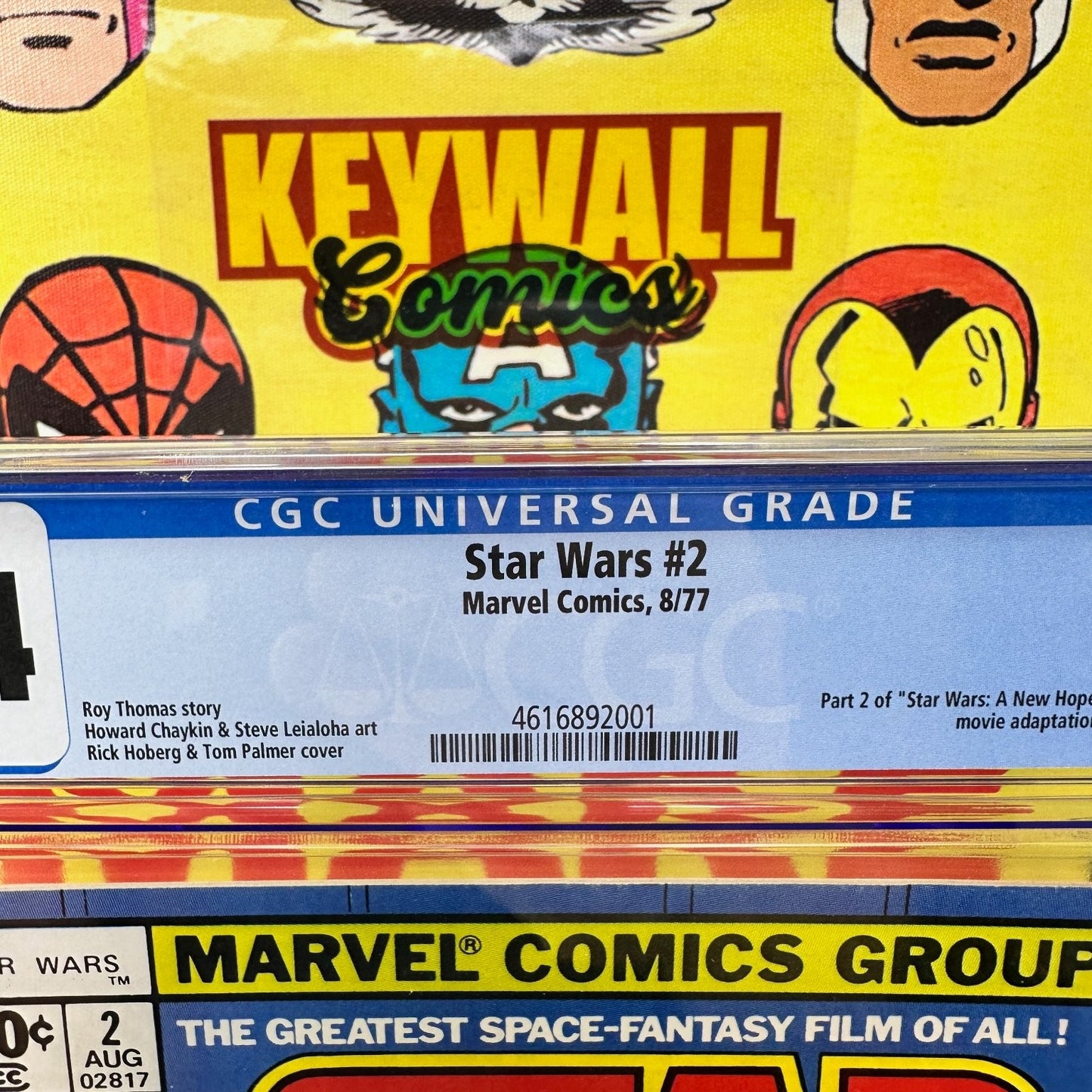 Star Wars #2 CGC 9.4 White Pages Marvel 1977 Roy Thomas Art