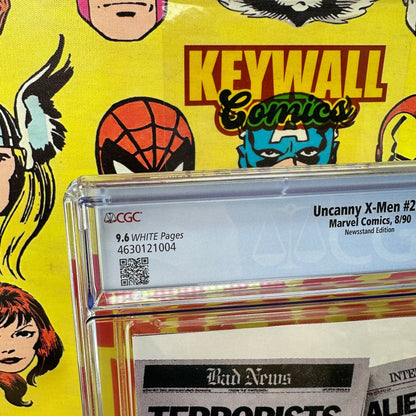 Uncanny X-Men #266 CGC 9.6 Newsstand White Pages 1st Gambit Marvel 1990